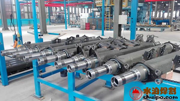 車橋底板、附件焊接效果