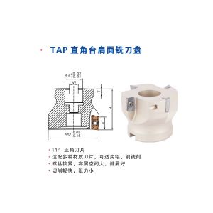 TAP直角臺肩面銑刀盤